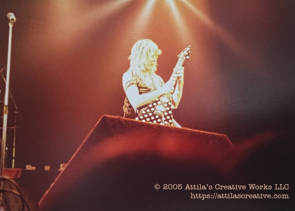 Randy Rhoads Photo from Diary of a Madman Tour