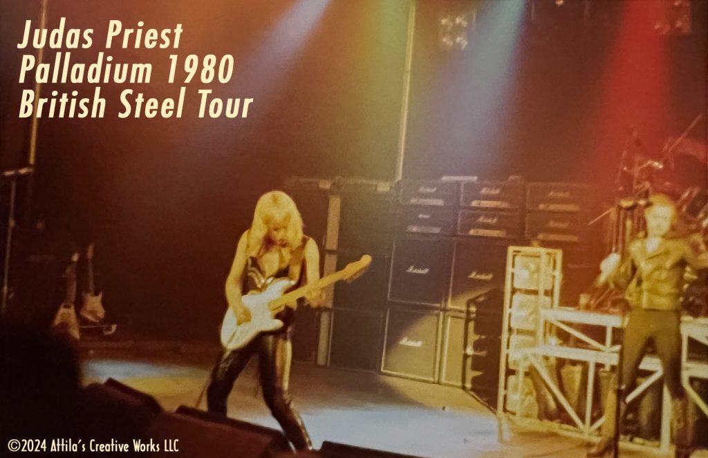 K.K. Downing Used My Guitar Pick & My Fingers Got Stuck in His Guitar Neck at a British Steel Concert in 1980