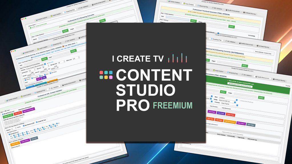 I Create TV: Content Studio Pro - Just Released